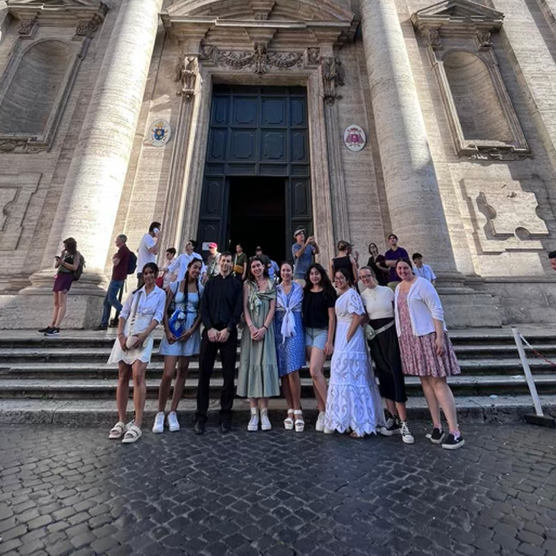 Study Abroad Students in Italy 